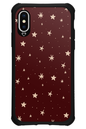 Burgundy Stars - Apple iPhone X