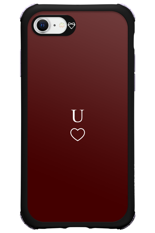 U Burgundia 2.0 - Apple iPhone 7