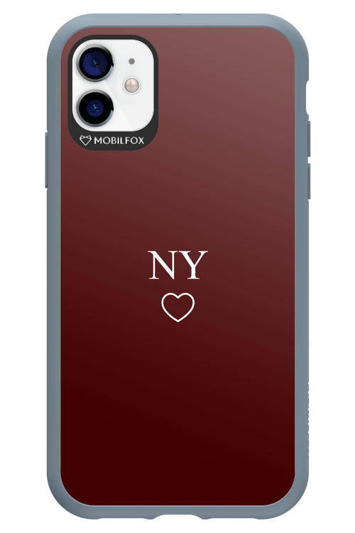 NY Burgundia 2.0 - Apple iPhone 11