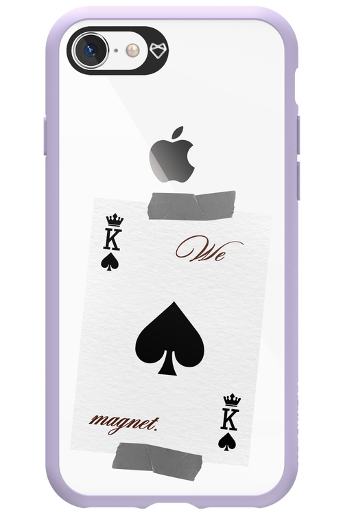 Magnet Transparent - Apple iPhone 8