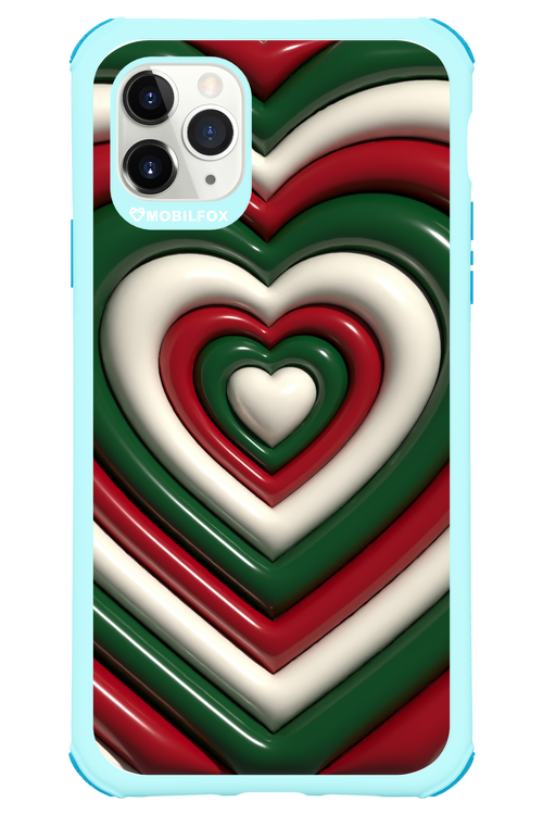 XMAS Hearts - Apple iPhone 11 Pro Max