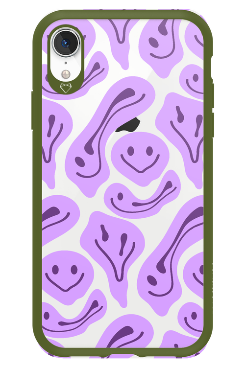 Fluid Smiley Purple - Apple iPhone XR