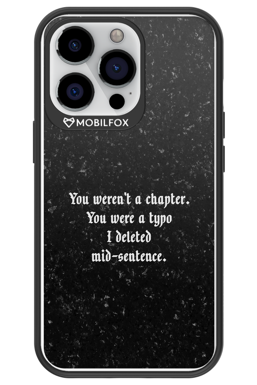 A Typo - Apple iPhone 13 Pro