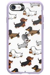 Scary Dachshund (Transparent) - Apple iPhone SE 2020