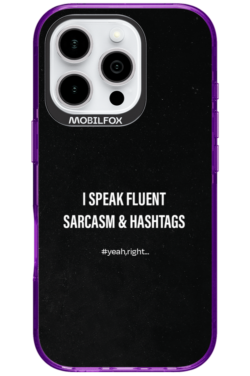 Sarcasm - Apple iPhone 16 Pro
