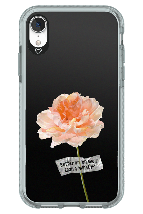Flower Black - Apple iPhone XR