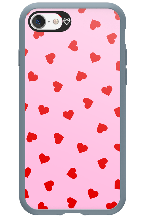 Sprinkle Heart Pink - Apple iPhone 7