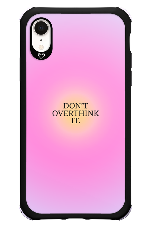 Don't Overthink It - Apple iPhone XR