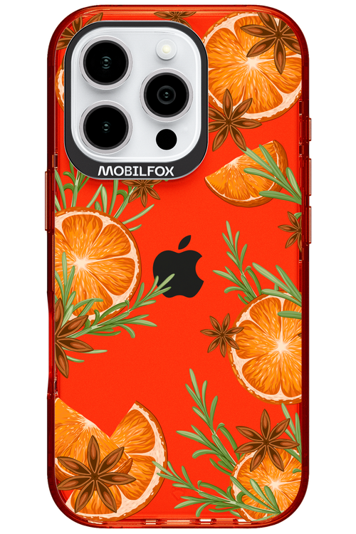 Orange With Star Anise - Apple iPhone 16 Pro