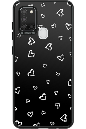 Monochrome Hearts 2.0 - Samsung Galaxy A21 S