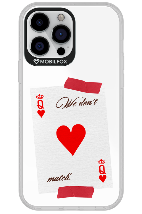 Match Transparent 2.0 - Apple iPhone 13 Pro Max