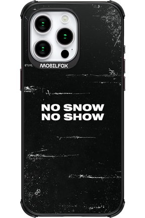 No snow, no show - Apple iPhone 15 Pro Max