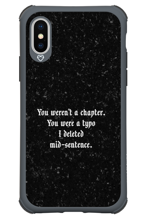 A Typo - Apple iPhone XS