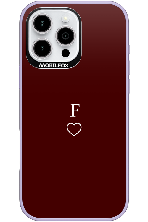 F Burgundia 2.0 - Apple iPhone 16 Pro Max