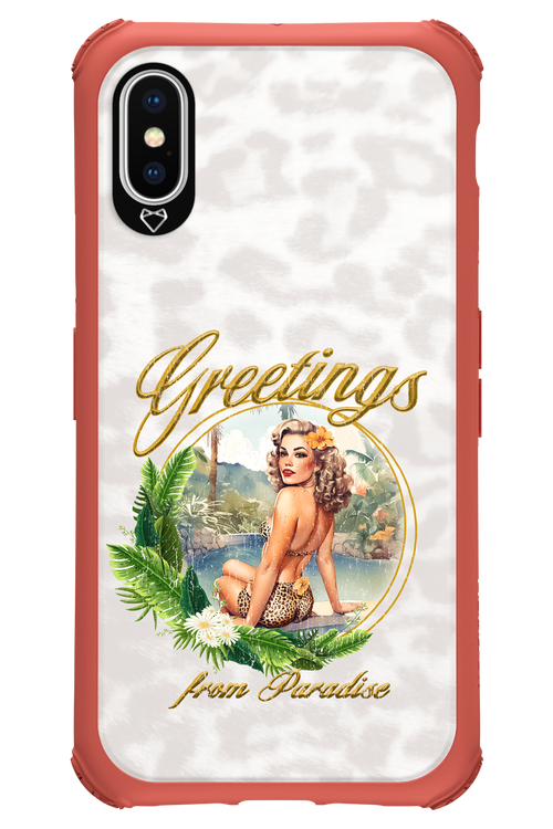 Greetings from Paradise - Apple iPhone X