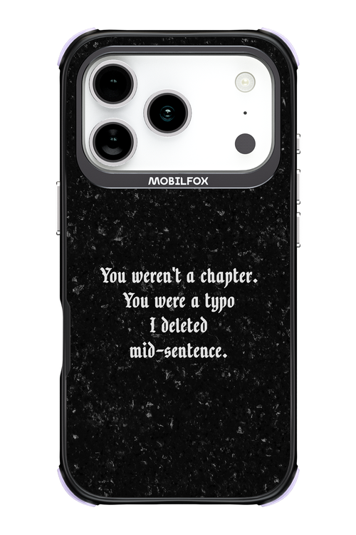 A Typo - Apple iPhone 17 Pro