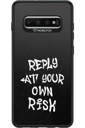 Risk Black - Samsung Galaxy S10+