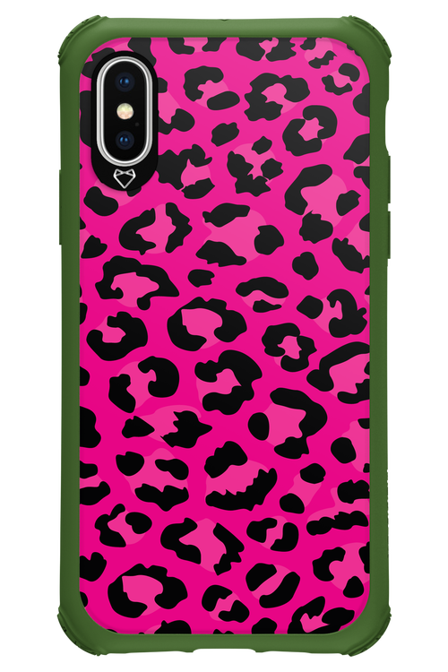 Fuchsia Leopard - Apple iPhone X