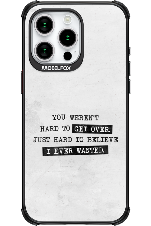 Hard to Believe - Apple iPhone 15 Pro Max