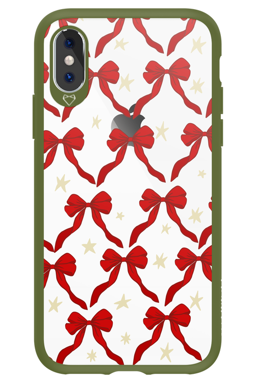 Bow & Stars (Transparent) - Apple iPhone X