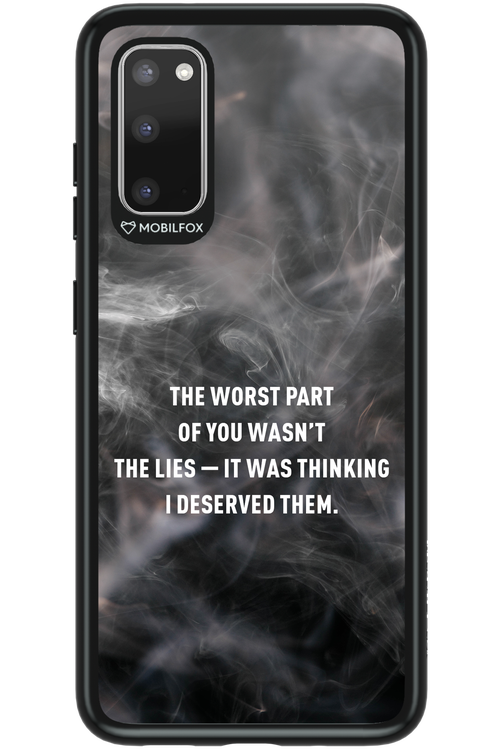 Lies - Samsung Galaxy S20