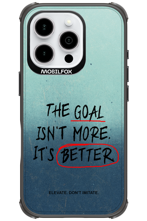 The Goal 2.0 - Apple iPhone 16 Pro
