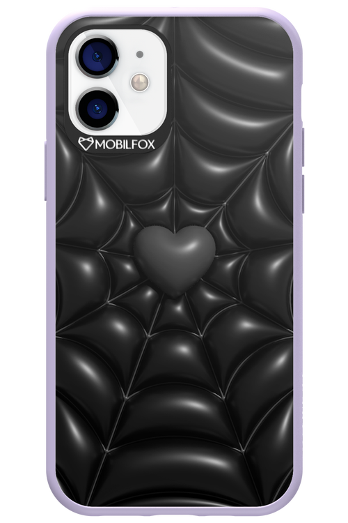 Black Spider Heart - Apple iPhone 12