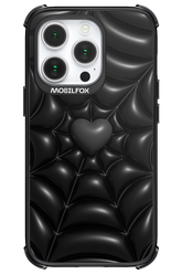 Black Spider Heart - Apple iPhone 14 Pro