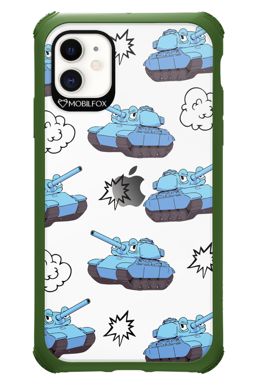 Tank Guy Transparent - Apple iPhone 11