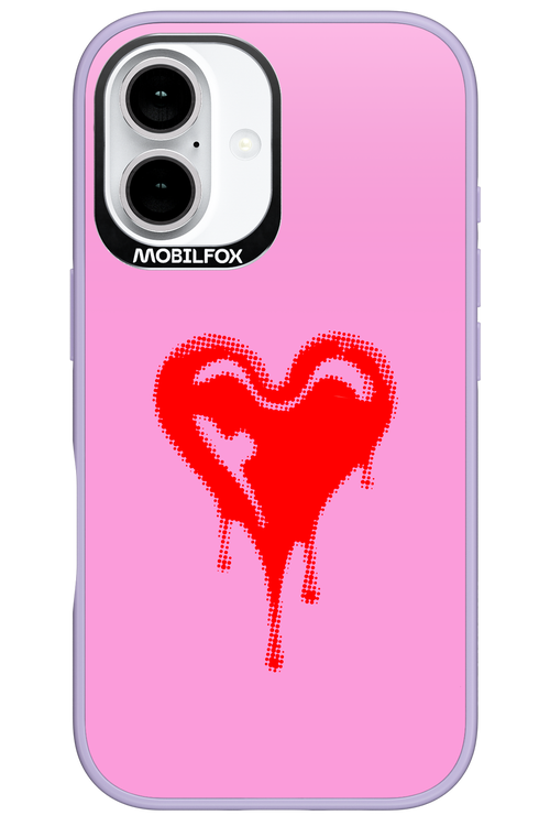 Heart Pink - Apple iPhone 16
