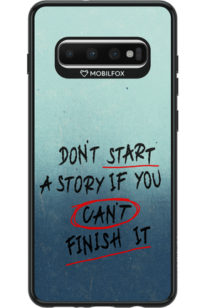 Don't Start - Samsung Galaxy S10+
