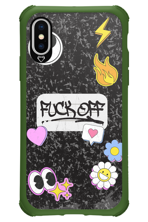Fuck Off Case - Apple iPhone X