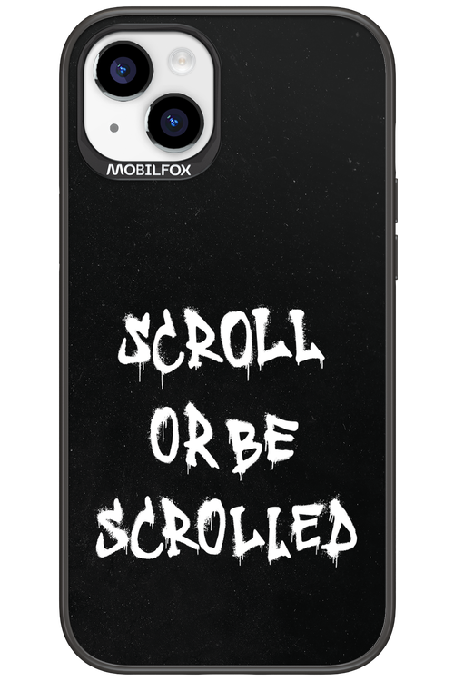 Scroll Black - Apple iPhone 15 Plus