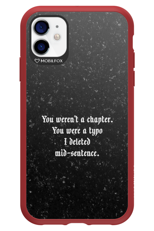 A Typo - Apple iPhone 11