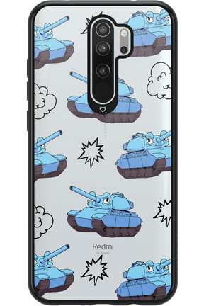 Tank Guy Transparent - Xiaomi Redmi Note 8 Pro