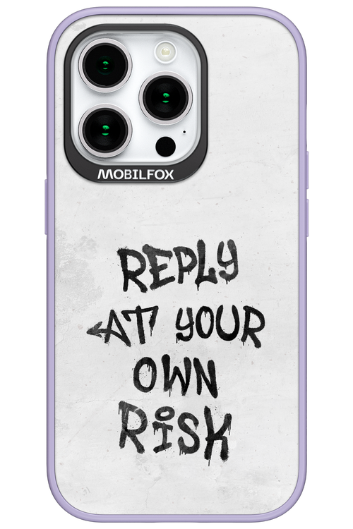 At Your Own Risk - Apple iPhone 15 Pro