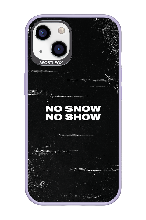 No snow, no show - Apple iPhone 13