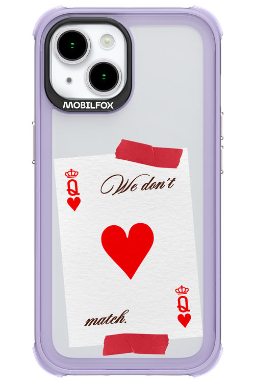 Match Transparent 2.0 - Apple iPhone 15
