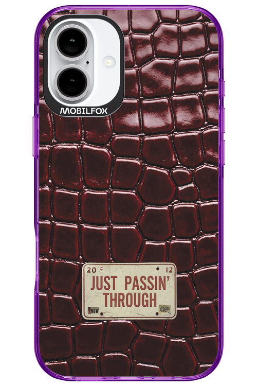 Just passin through 2.0 - Apple iPhone 16 Plus
