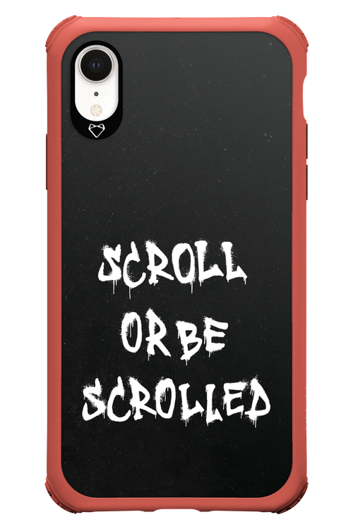 Scroll Black - Apple iPhone XR