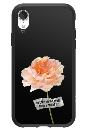 Flower Black - Apple iPhone XR