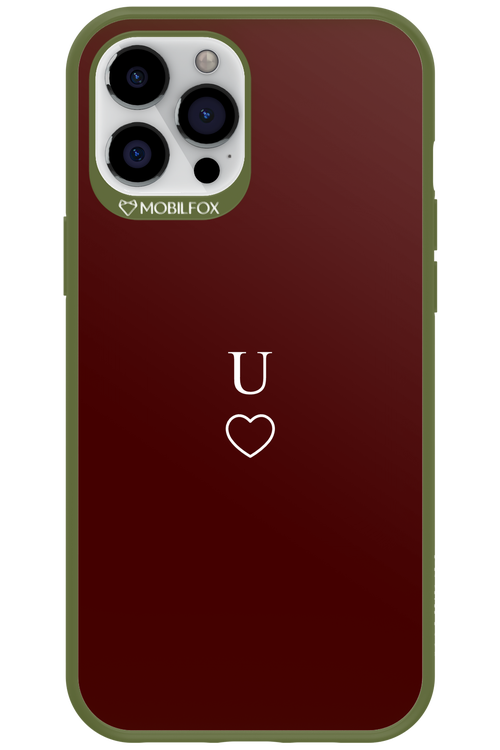 U Burgundia 2.0 - Apple iPhone 12 Pro Max