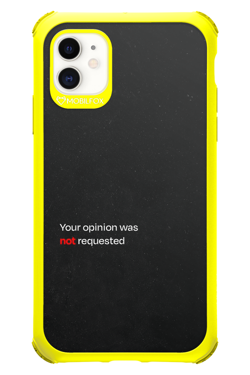 Not Requested 2.0 - Apple iPhone 11