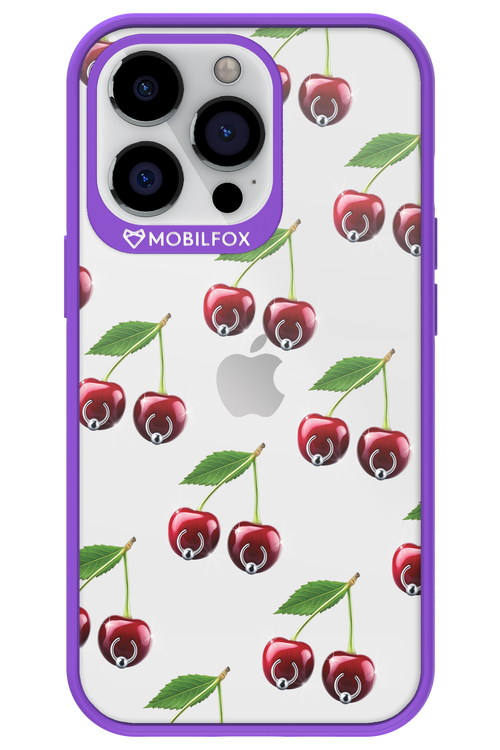 Spicy Cherries Transparent - Apple iPhone 13 Pro