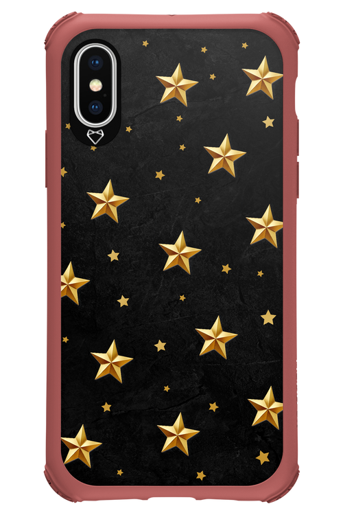 Golden Stars - Apple iPhone X