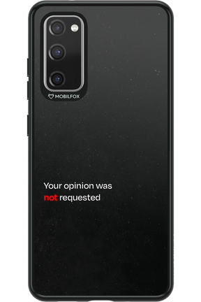 Not Requested 2.0 - Samsung Galaxy S20 FE