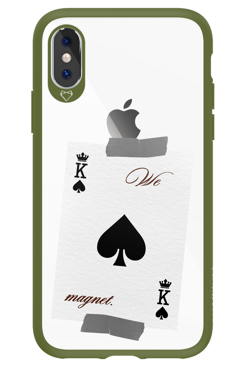 Magnet Transparent - Apple iPhone XS