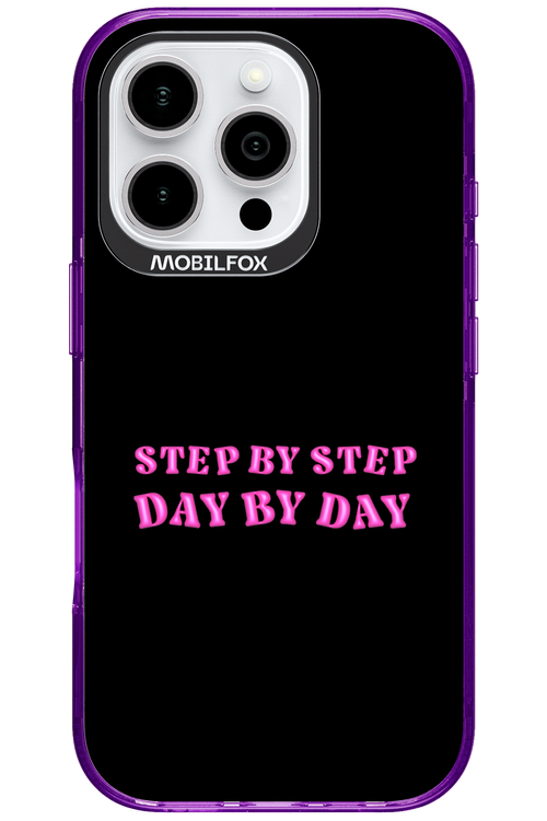 Step by Step Black - Apple iPhone 16 Pro