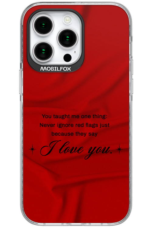 Never Ignore 2.0 - Apple iPhone 15 Pro Max