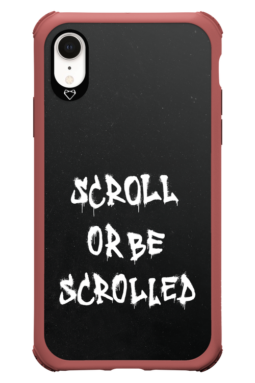 Scroll Black - Apple iPhone XR